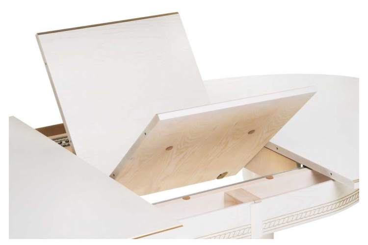 Стол деревянный Авилла молочный / золото-6