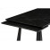 Бэйнбрук 140(200)х80х76 черный мрамор / черный Обеденный стол