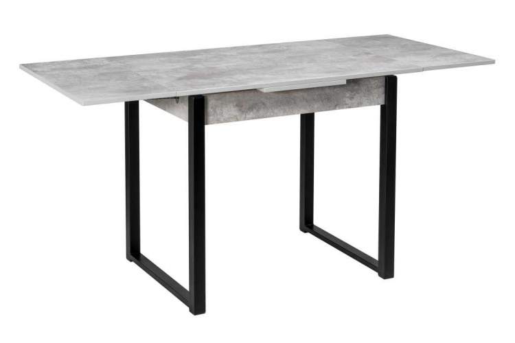 Стол деревянный Форли бетон / черный матовый-1