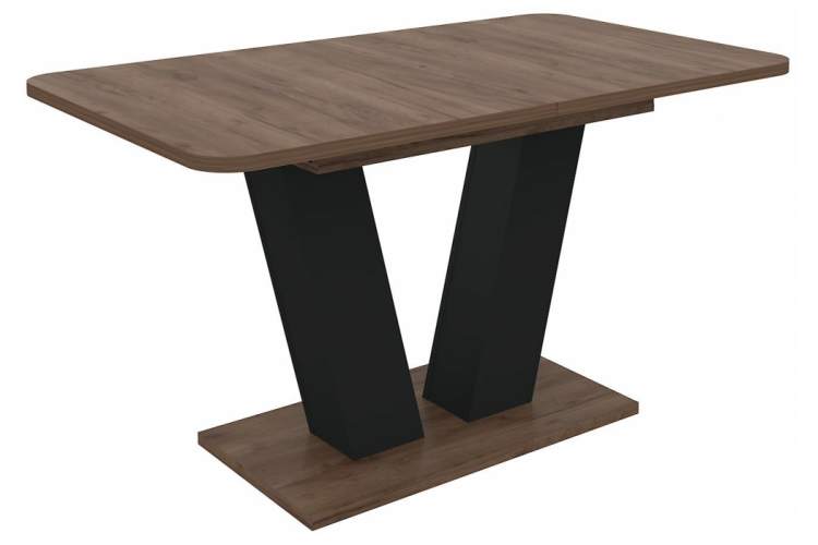 Стол Сиатан дуб табачный / графит