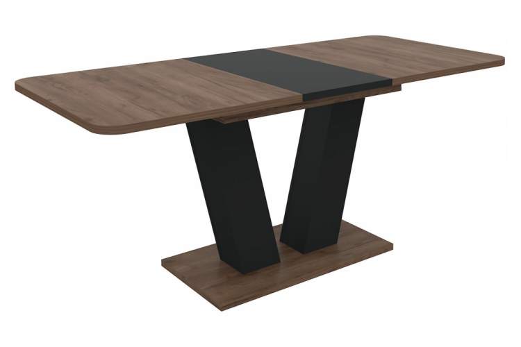 Стол Сиатан дуб табачный / графит-8