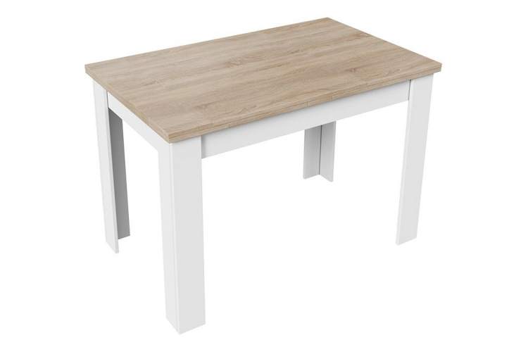Стол деревянный Промо Тип 4 белый / дуб сонома светлый