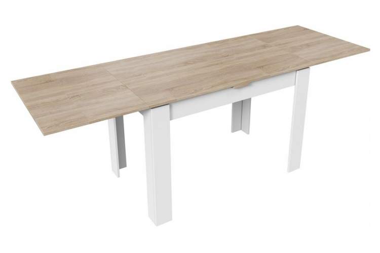 Стол деревянный Промо Тип 4 белый / дуб сонома светлый-2