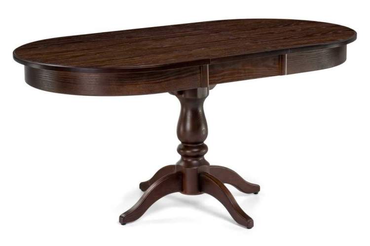 Стол деревянный Сайрус орех темный-2