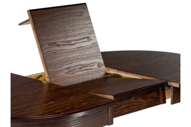 Стол деревянный Сайрус орех темный-5