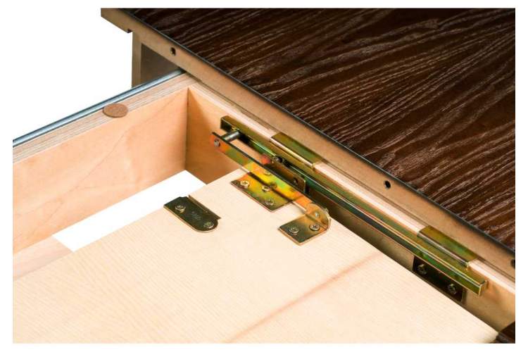 Стол деревянный Сайрус орех темный-6