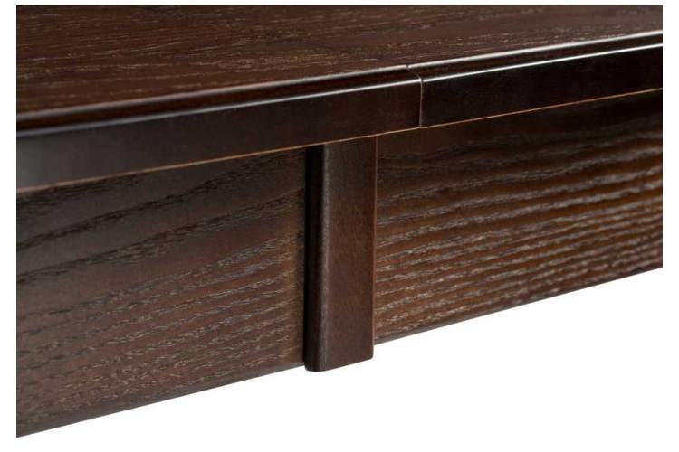 Стол деревянный Сайрус орех темный-7