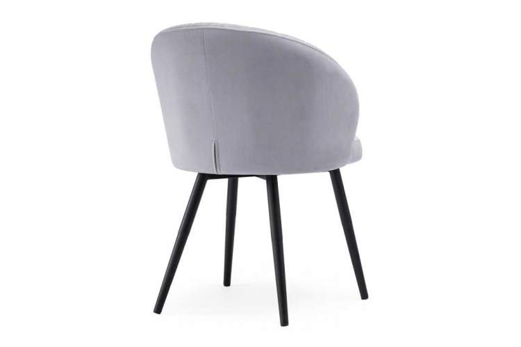 Стул на металлокаркасе Бэнбу velutto 49 / черный-3