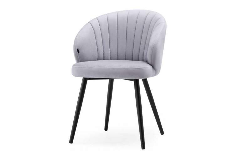 Стул на металлокаркасе Бэнбу velutto 49 / черный-5