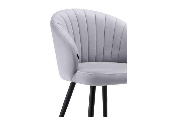 Стул на металлокаркасе Бэнбу velutto 49 / черный-6