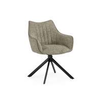 Стул на металлокаркасе Denever beige / black Стул на металлокаркасе Denever beige / black