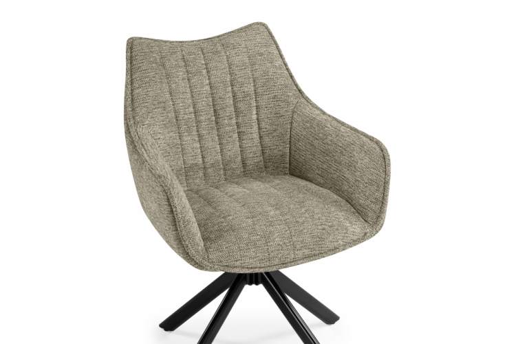 Стул на металлокаркасе Denever beige / black-6