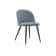 Gabi 1 gray / black Стул на металлокаркасе