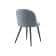 Gabi 1 gray / black Стул на металлокаркасе