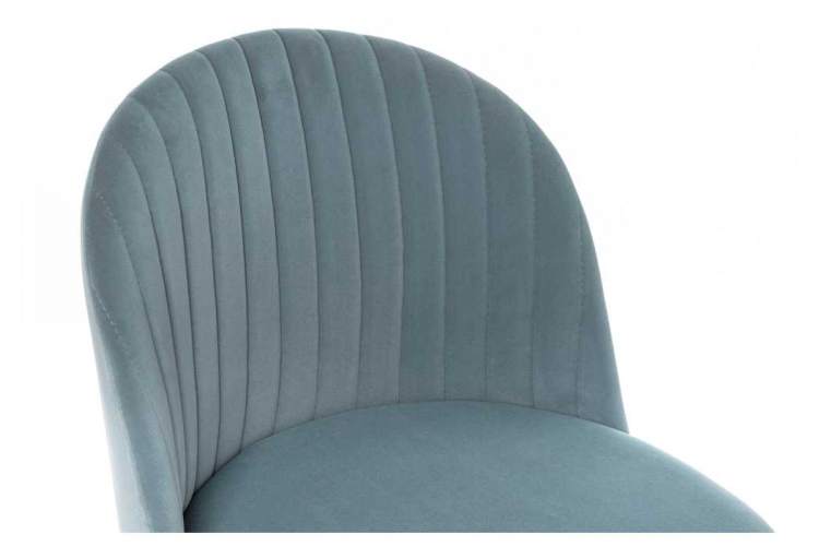 Gabi 1 light blue / black Стул на металлокаркасе-5