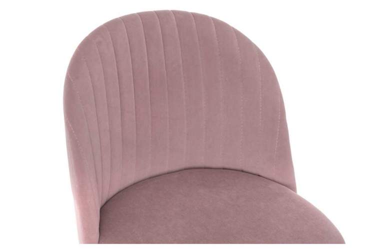 Стул на металлокаркасе Gabi 1 light purple / black-2