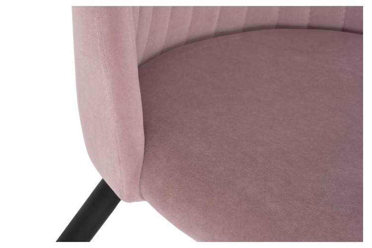 Стул на металлокаркасе Gabi 1 light purple / black-3