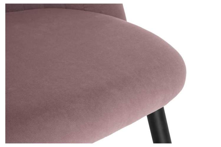 Стул на металлокаркасе Gabi 1 light purple / black-4