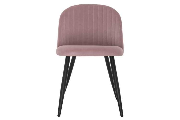 Стул на металлокаркасе Gabi 1 light purple / black-7