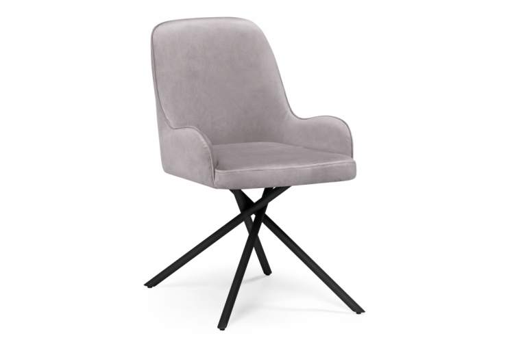 Стул на металлокаркасе Галтер MR-28 / черный