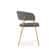 Стул на металлокаркасе Kamelia 1 dark gray / gold