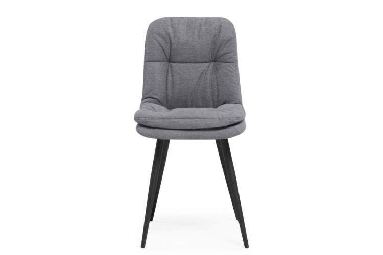 Стул на металлокаркасе Майк темно-серый / черный-2