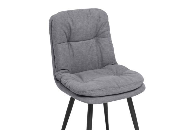 Стул на металлокаркасе Майк темно-серый / черный-5