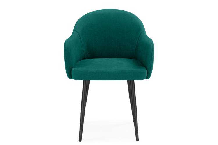 Стул на металлокаркасе Морено velutto 33 / черный-1