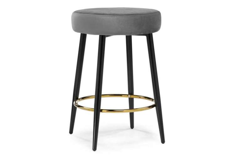 Plato dark grey Барный стул