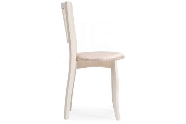 Стул деревянный Айра молочный / ромб-2
