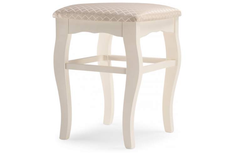 Табурет Хаконэ молочный / ромб