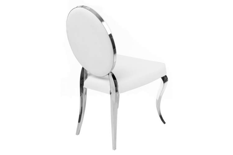 Стул на металлокаркасе Odda белый-2