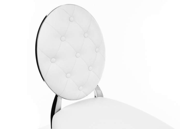 Стул на металлокаркасе Odda белый-3