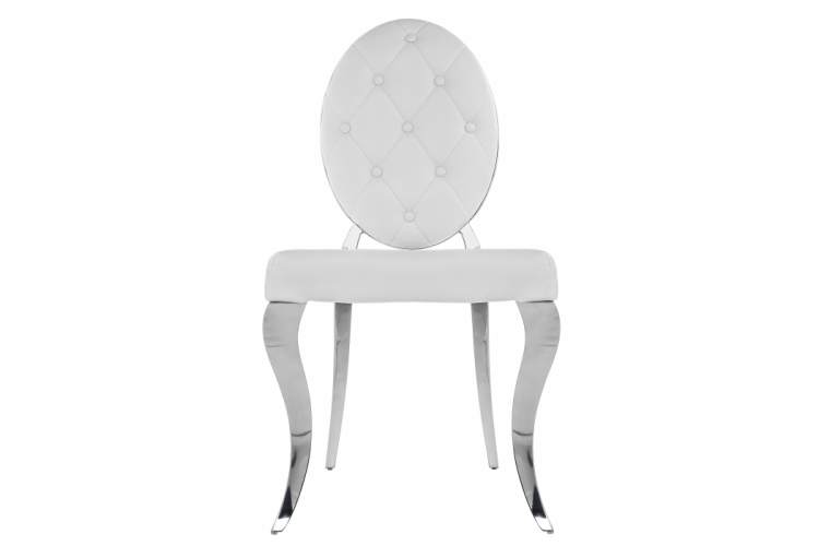 Стул на металлокаркасе Odda белый-7