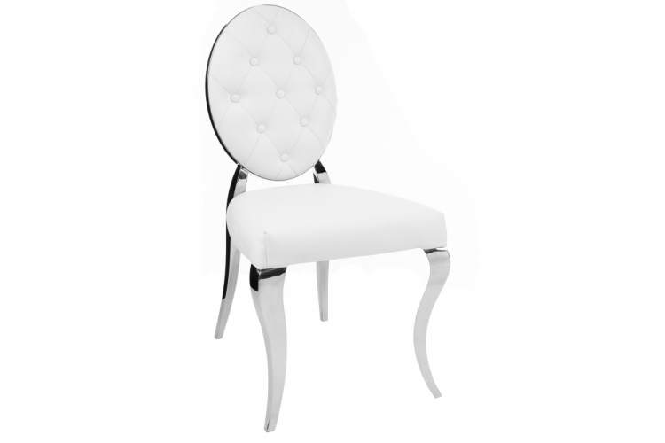 Стул на металлокаркасе Odda белый-8