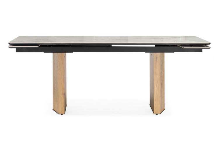 Керамический стол Монерон 200x100 brecha crema elegance / дуб монтана-8