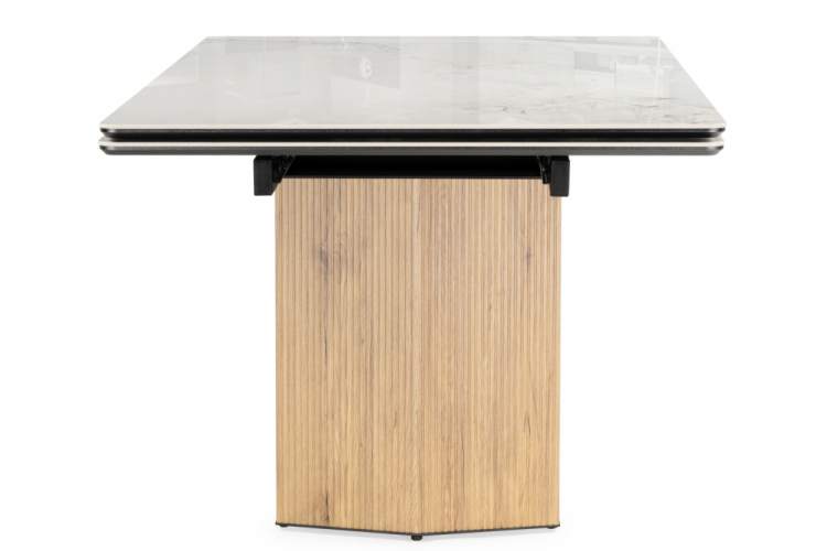 Керамический стол Монерон 200x100 brecha crema elegance / дуб монтана-9