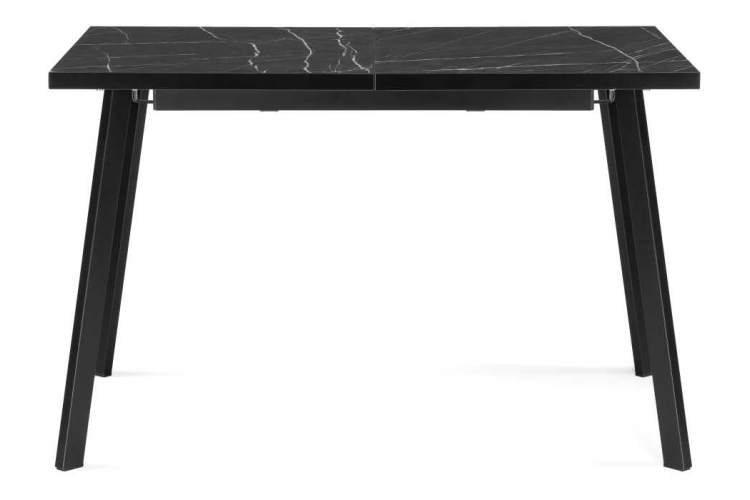 Стол деревянный Цефей 120(160)х75х75 файерстоун / черный матовый-1