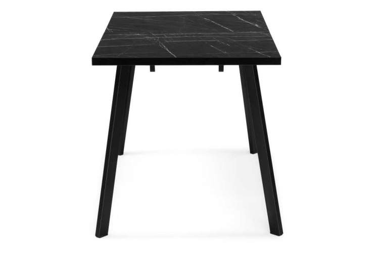 Стол деревянный Цефей 120(160)х75х75 файерстоун / черный матовый-3