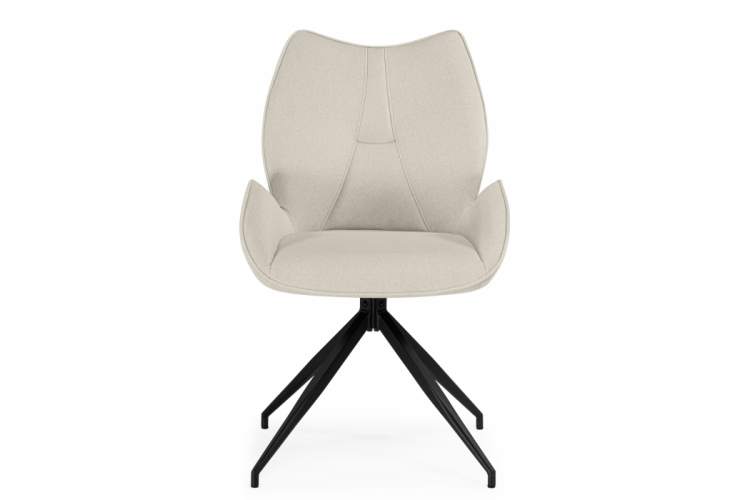Стул на металлокаркасе Miranda 360 крутящийся beige / black-2