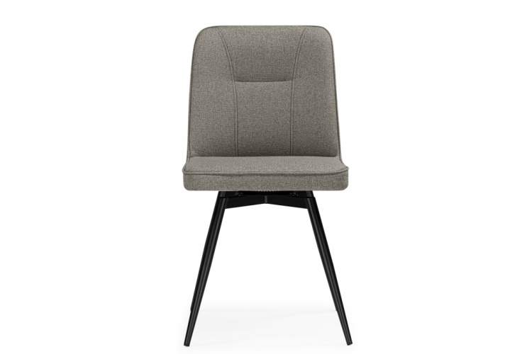 Стул на металлокаркасе Texas 3 поворотный светло-серый / черный-7