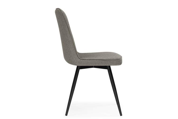 Стул на металлокаркасе Texas 3 поворотный светло-серый / черный-8