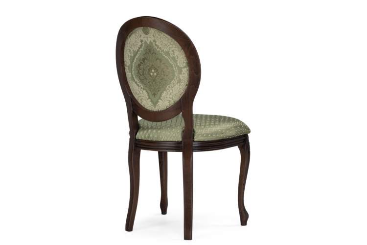 Стул деревянный Инои ткань soprano nefrit / ромб / миланский орех старение-3