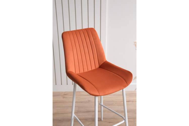 Барный стул Седа 360 терракотовый (zd 432) / белый np-7