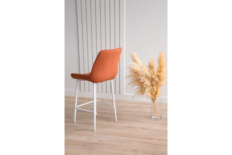 Барный стул Седа 360 терракотовый (zd 432) / белый np-9