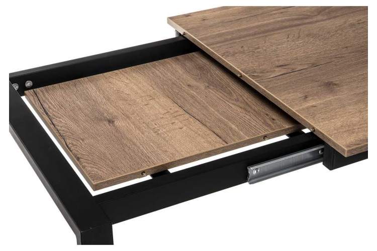 Стол деревянный Центавр велингтон / черный матовый-6