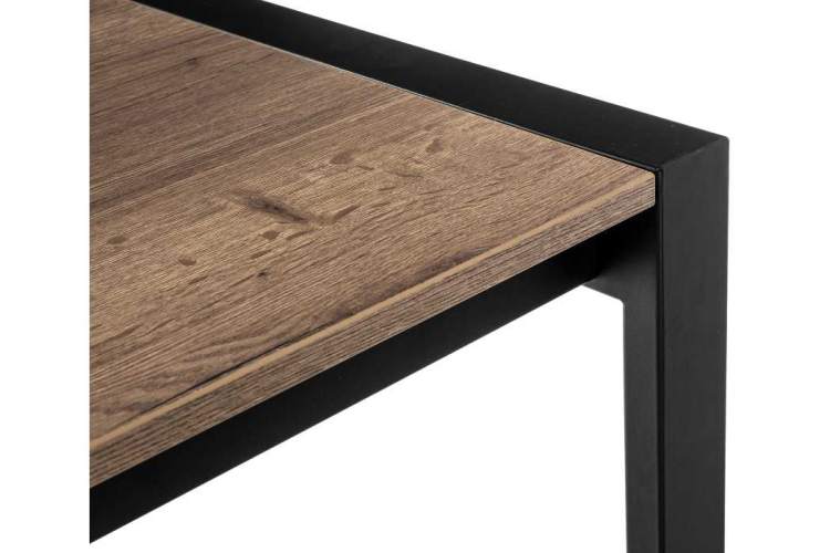 Стол деревянный Центавр велингтон / черный матовый-9