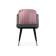 Стул на металлокаркасе Penelopa dark gray / PINK / black / gold