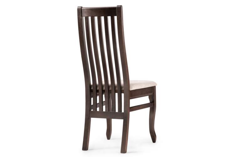 Стул деревянный Арлет ткань Tenerife latte / венге коричневый-3