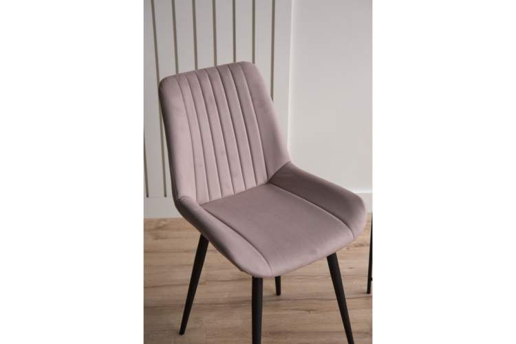 Стул на металлокаркасе Седа 360 латте (zd 290) / черный np-7